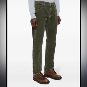 1990s Vintage Ralph Lauren woman’s dark green jeans - size 4